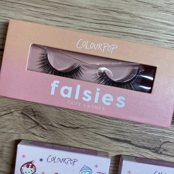 Colourpop Hello Kitty Makeup Collection + 2 Eyelash Sets - Picture 2 of 5
